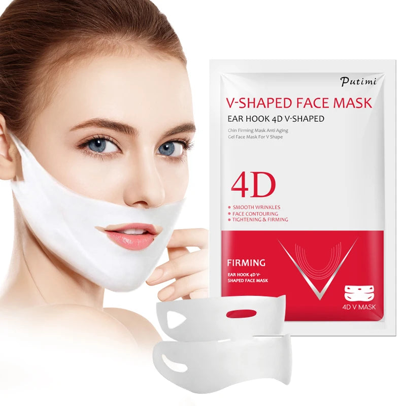 2PCS 4D V Shape Slim Mask Face