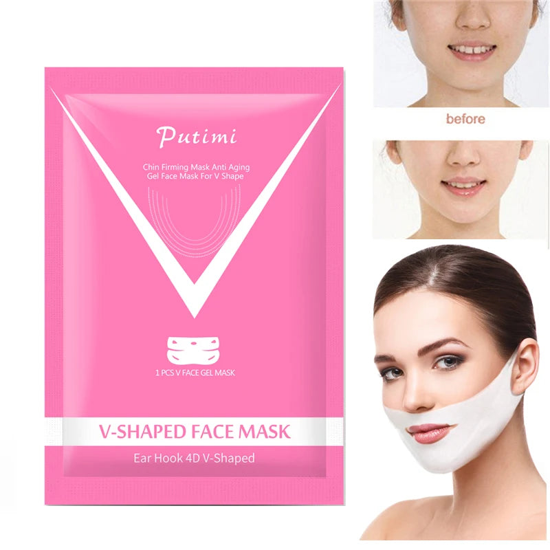 2PCS 4D V Shape Slim Mask Face