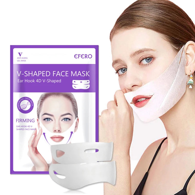 2PCS 4D V Shape Slim Mask Face