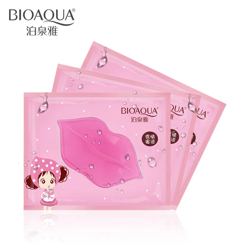 50pcs BIOAQUA Plumper Crystal Collagen Lip Mask