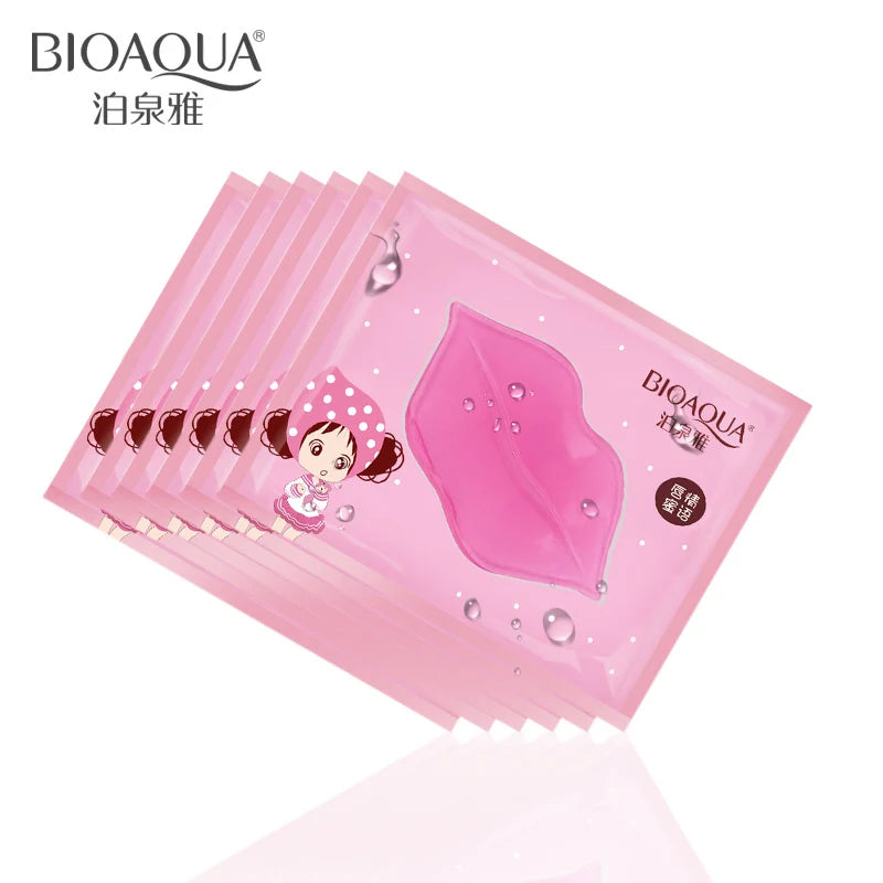 50pcs BIOAQUA Plumper Crystal Collagen Lip Mask