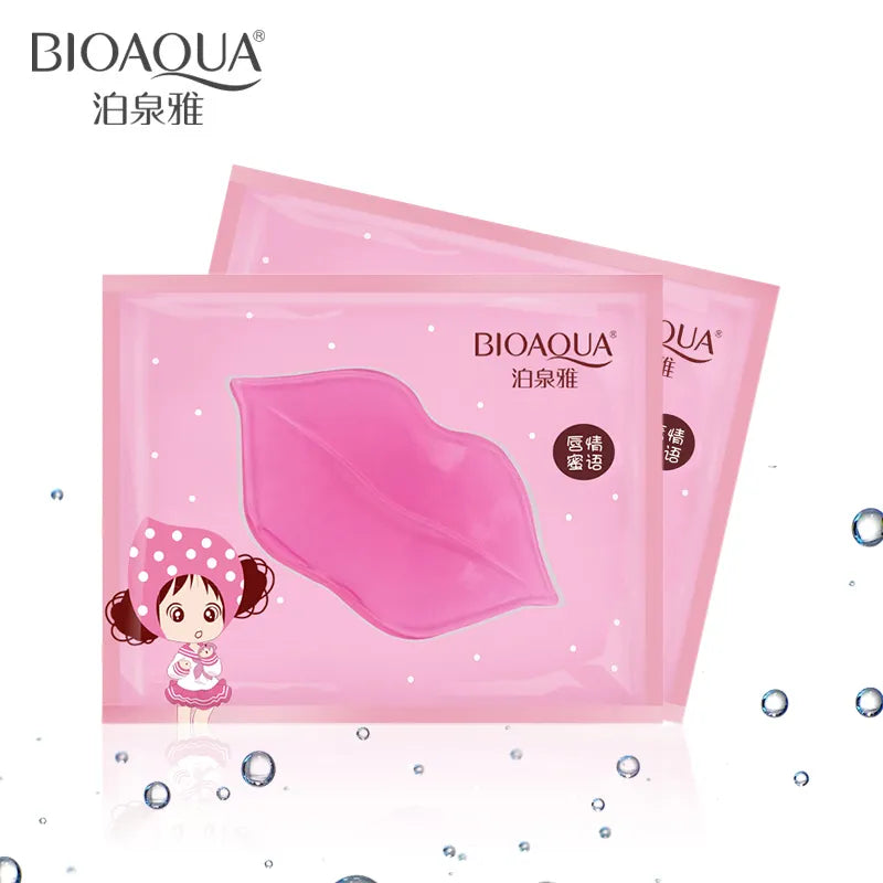 50pcs BIOAQUA Plumper Crystal Collagen Lip Mask