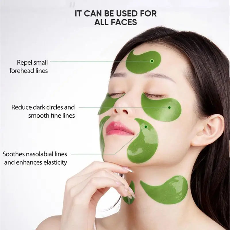 Seaweed Collagen Eye Patches Under The Eye Mask Gel For Edema Hydrogel Eye Patch From Dark Circles Patches Skin Care Cosmetic