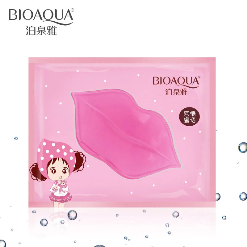 50pcs BIOAQUA Plumper Crystal Collagen Lip Mask