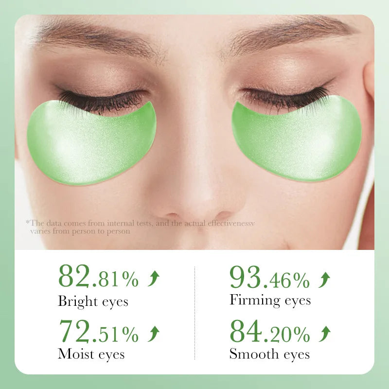 60PCS=30 Pairs Aloe Vera Eye Mask