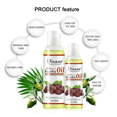 100ml Disaar 100% Natural Organic Jojoba Oil