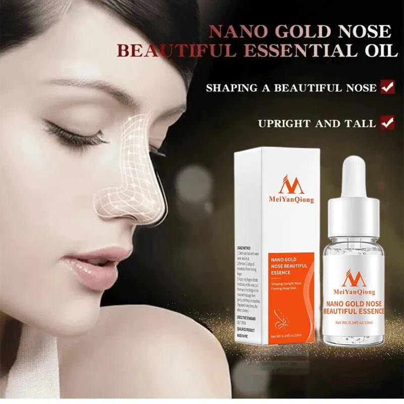 10ML Nose Massage Essential Oil Nose Care Essential Oil Shape Beautiful Nose Remodeling Serum Lift Nose Care Thin Smaller Nose