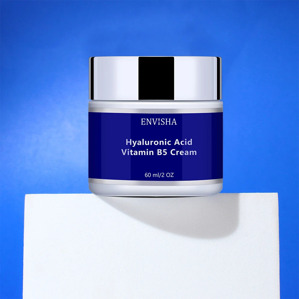 Face Skin Care Hyaluronic Acid&Vitimin B5 Cream Anti-Wrinkle Aging Moisturizing Shrink Pores Whitening Firming Beauty Health