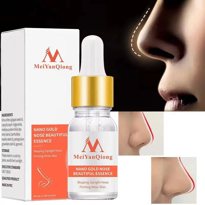 10ML Nose Massage Essential Oil Nose Care Essential Oil Shape Beautiful Nose Remodeling Serum Lift Nose Care Thin Smaller Nose